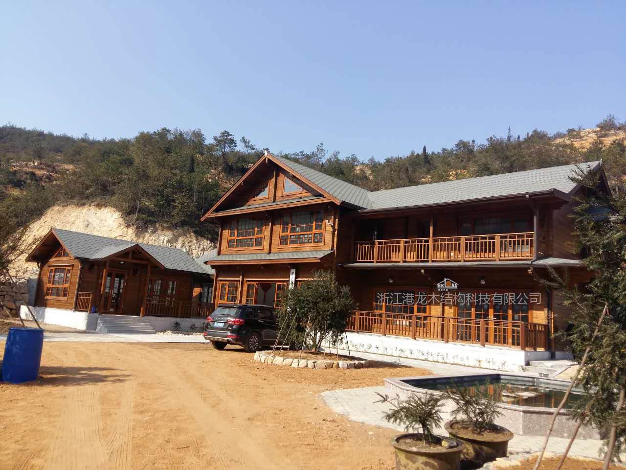 天臺(tái)茶鄉(xiāng)榧園辦公樓及包廂